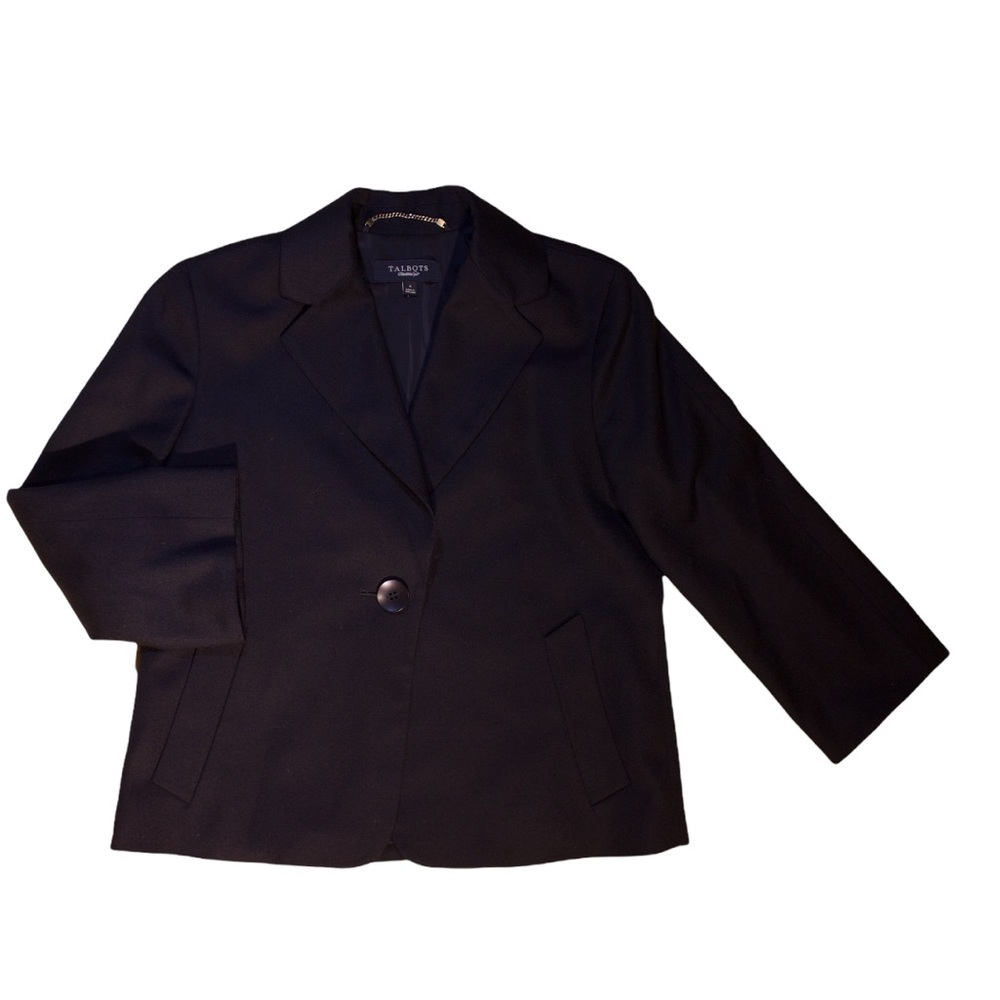 Talbots Black Blazer (4)